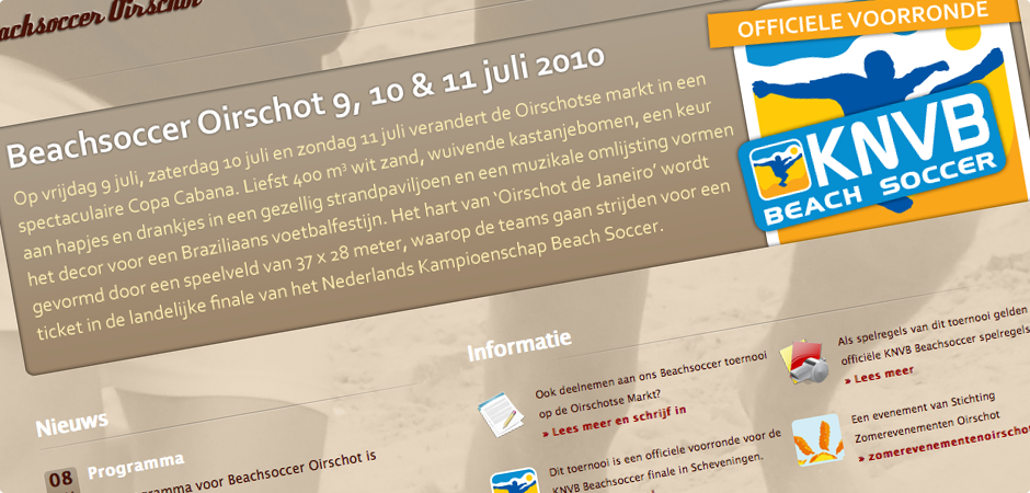 Beachsoccer Oirschot