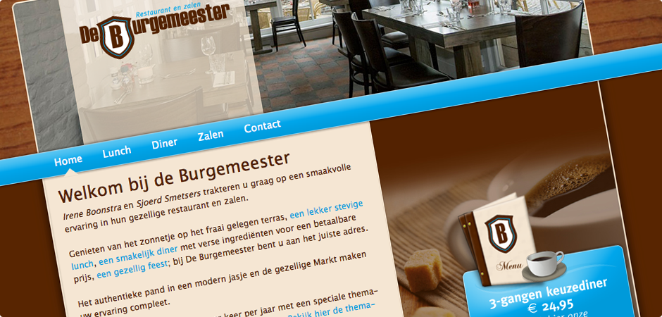 Restaurant en zalen De Burgemeester