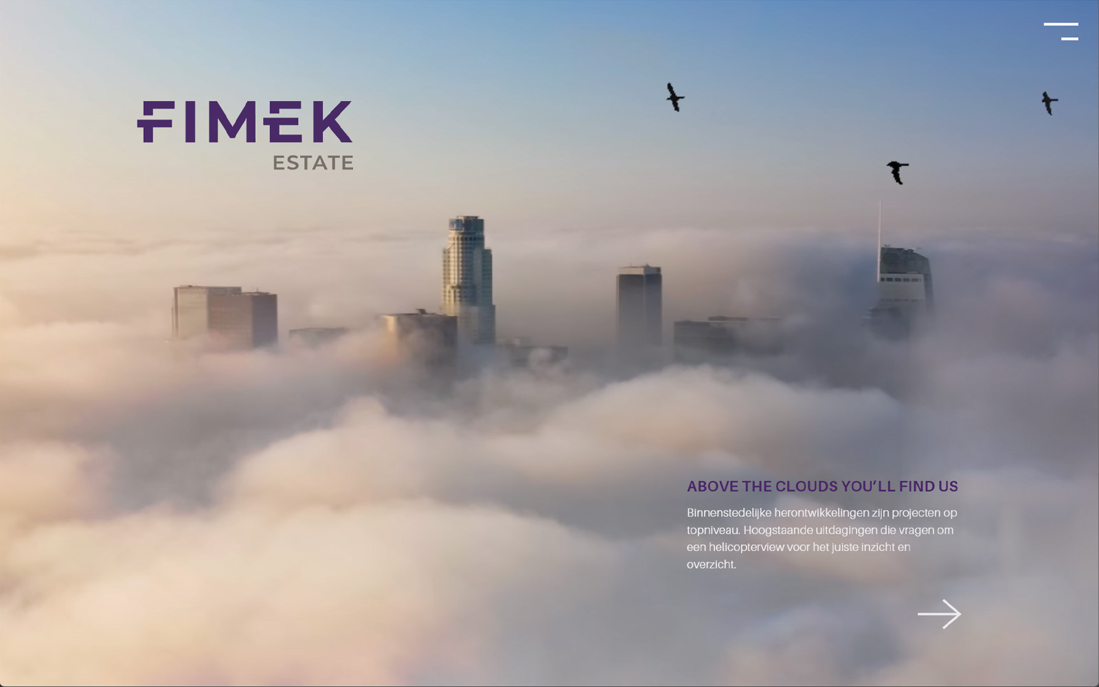 Responsive website voor FiMek estate bv