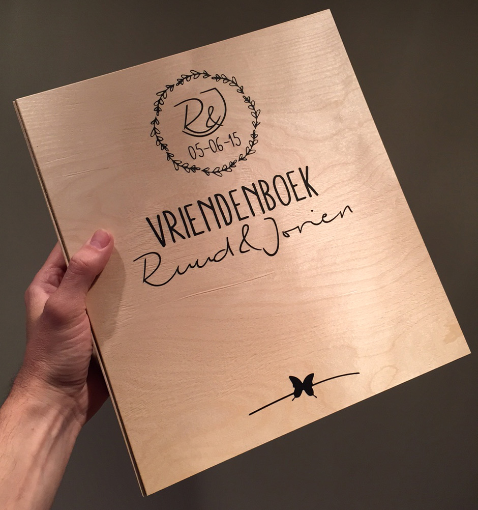 Vriendenboek voor Jorien & Ruud