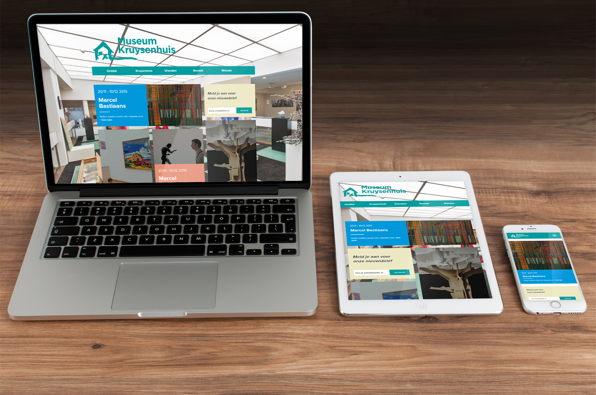 Responsive website voor Museum Kruysenhuis in Oirschot | Dualler