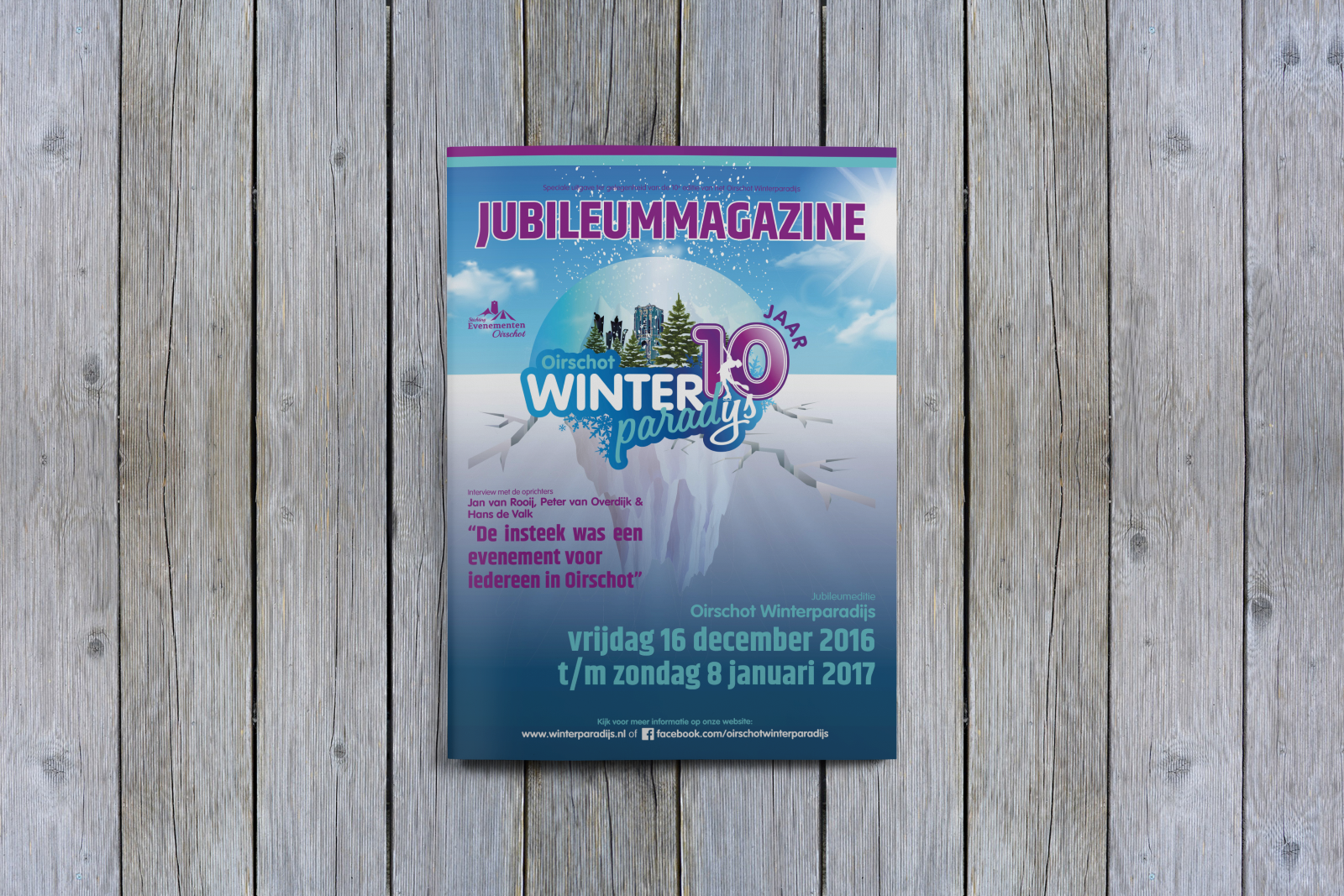 Jubileummagazine Oirschot Winterparadijs | Dualler